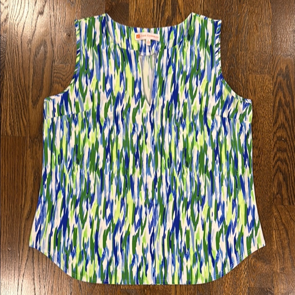 Colorful Abstract Women's Top